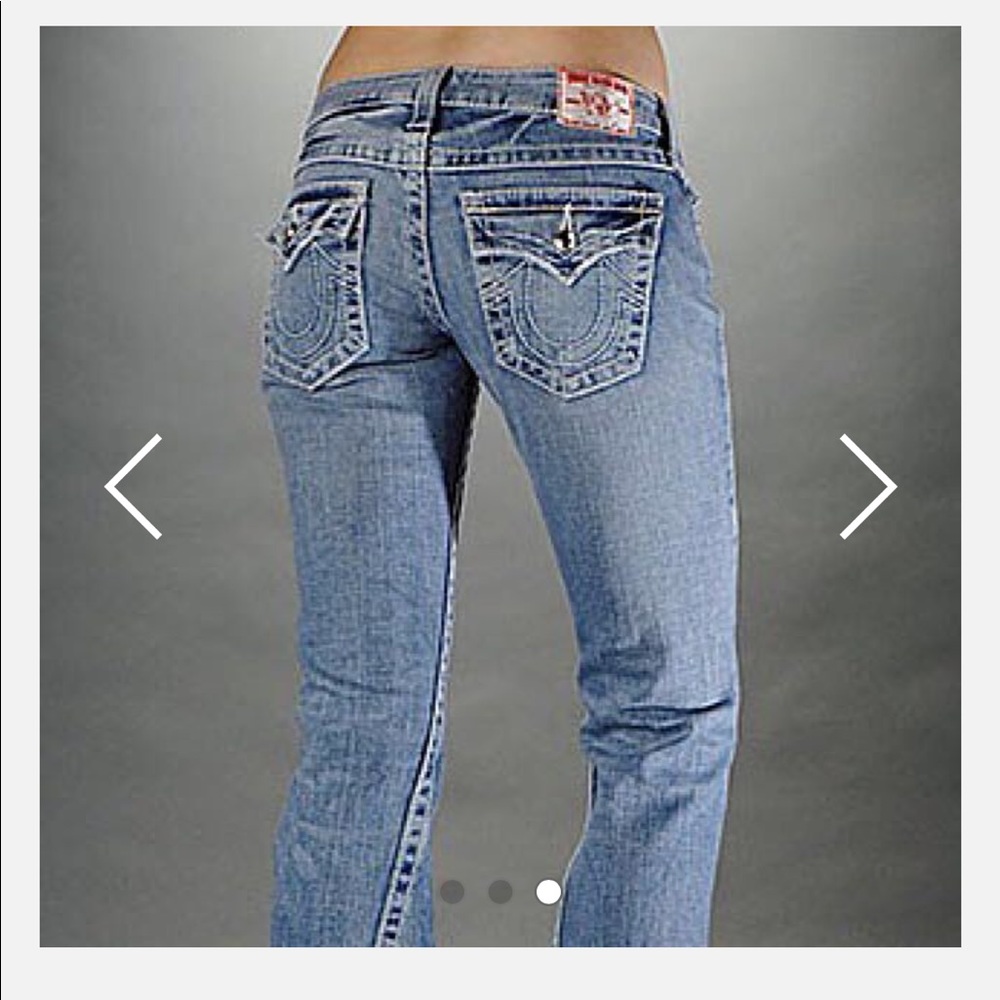 True Religion flared jeans size 25